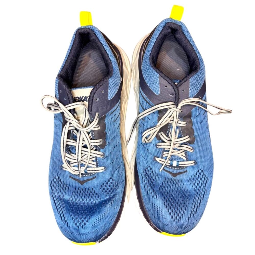 Hoka Arahi 3 Running Shoes Blue Yellow Men’s Size 9.5